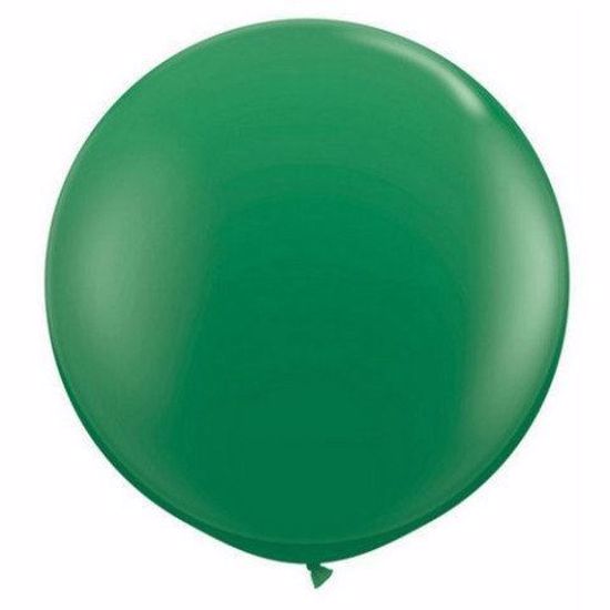 Picture of Huge Giant Green Balloons up to 36" Wedding