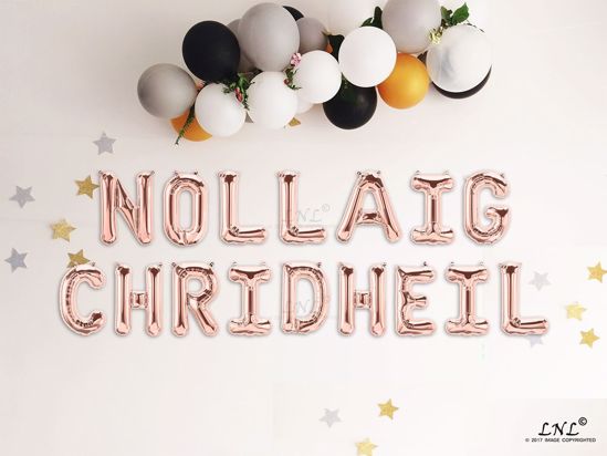 Picture of NOLLAIG CHRIDHEIL Rose gold Balloons