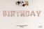 Picture of BIRTHDAY  Rose Gold Letters 34 Inch Foil Balloons
