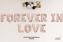 Picture of FOREVER IN LOVE Rose Gold Letters 34 Inch Foil Balloons