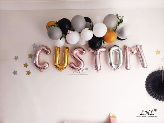 Picture of ROSE GOLD BALLOONS LETTER Y