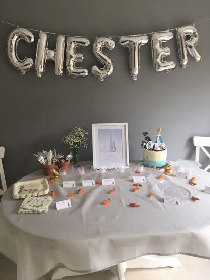 Picture of Rose Gold Balloon Banner Letters Be MINE
