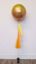 Picture of 16" Ombre Yellow Orange Balloon with tassels