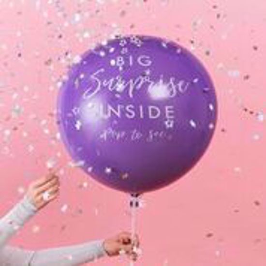 Picture of SURPRISE GIFT REVEAL BALLOON - STARGAZER