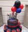 Picture of Balloon Cake Topper Mini Garland Spiderman Theme